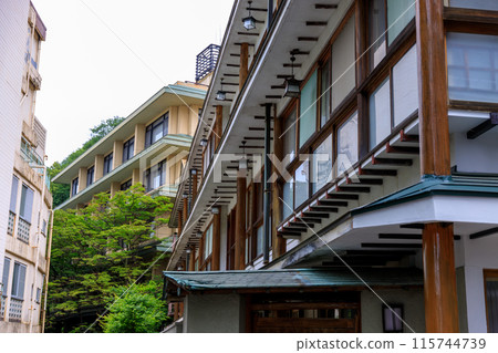 平日伊香保石階街風景 平日伊香保石階街風景 115744739