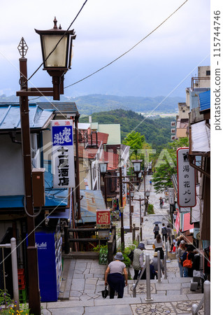 平日伊香保石階街風景 平日伊香保石階街風景 115744746