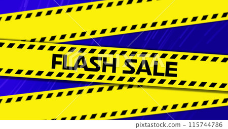 Image of thank you text over colorful background 115744786