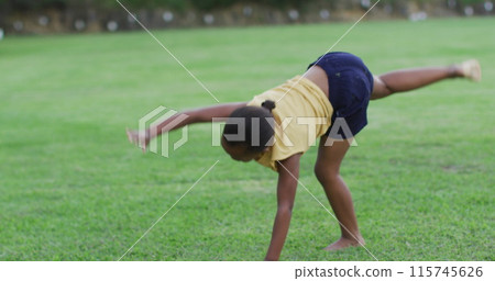 Image of back to school text over schoolgirl outdoors Image of back to school text over schoolgirl outdoors 115745626