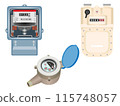 Electricity, water and gas meters 115748057