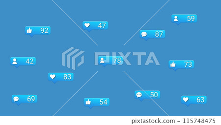 A digital image being played on a transparent background A digital image being played on a transparent background 115748475