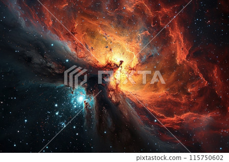 cosmic nebula 115750602