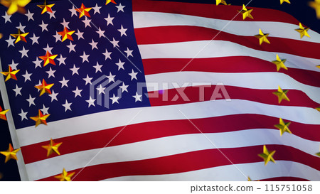 3D illustration Background for advertising and wallpaper in festival  and celebrate scene. 3D rendering in decorative concept. 115751058