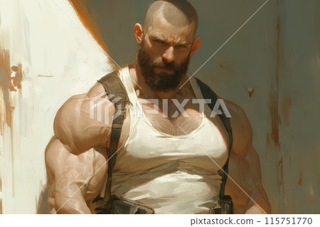 male bodybuilder male bodybuilder 115751770