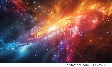 galaxy and stars galaxy and stars 115751803