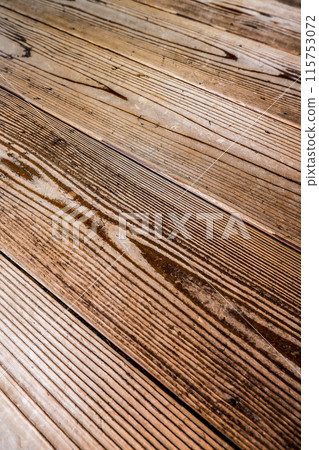 Solid wood flooring surface 115753072