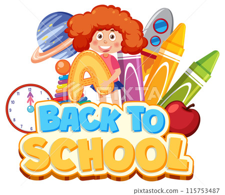 Back to School Illustration Back to School Illustration 115753487