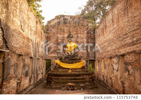 THAILAND AYUTTHAYA WAT BOROM PHUTTHARAM 115753748