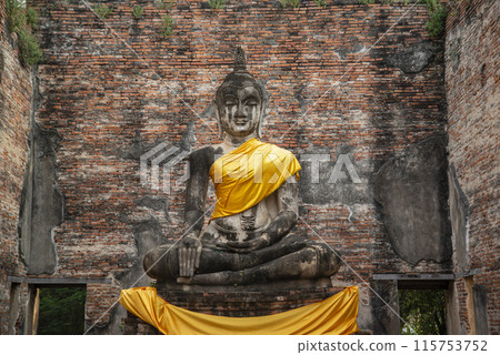 THAILAND AYUTTHAYA WAT BOROM PHUTTHARAM THAILAND AYUTTHAYA WAT BOROM PHUTTHARAM 115753752