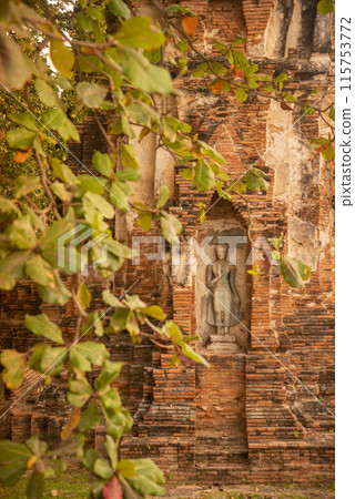 THAILAND AYUTTHAYA WAT MAHATHAT 115753772