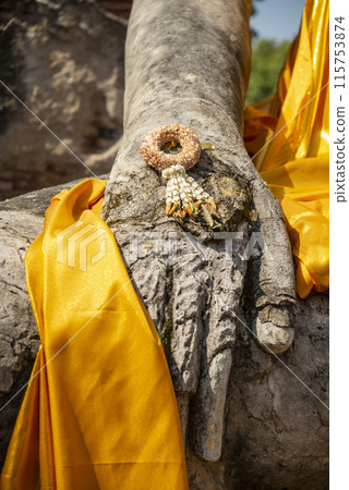 THAILAND AYUTTHAYA WAT WORACHETTHARAM 115753874