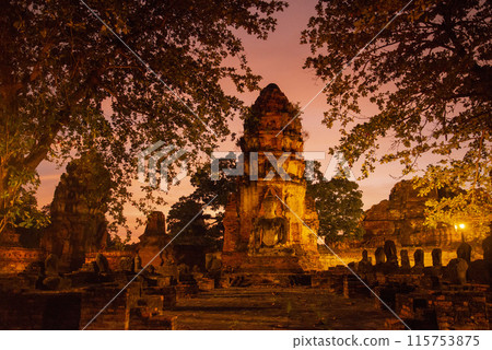 THAILAND AYUTTHAYA WAT MAHATHAT 115753875