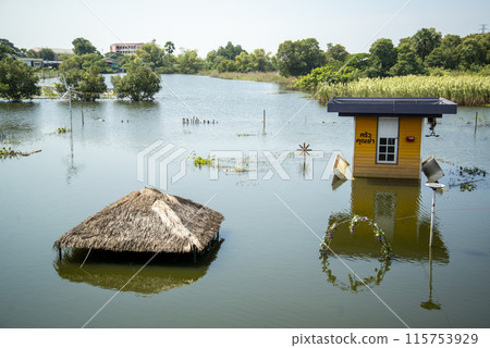THAILAND AYUTTHAYA WATER FLOODING THAILAND AYUTTHAYA WATER FLOODING 115753929