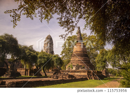 THAILAND AYUTTHAYA WAT RATCHABURANA THAILAND AYUTTHAYA WAT RATCHABURANA 115753956
