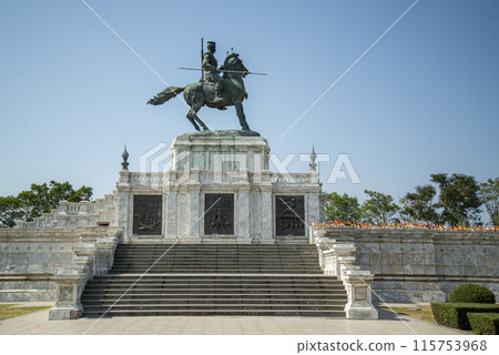 THAILAND AYUTTHAYA KING TAKSIN MONUMENT 115753968