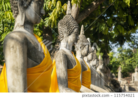 THAILAND AYUTTHAYA WAT YAI CHAI MONGKON THAILAND AYUTTHAYA WAT YAI CHAI MONGKON 115754021