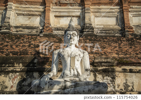 THAILAND AYUTTHAYA WAT YAI CHAI MONGKON THAILAND AYUTTHAYA WAT YAI CHAI MONGKON 115754026