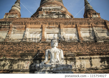 THAILAND AYUTTHAYA WAT YAI CHAI MONGKON THAILAND AYUTTHAYA WAT YAI CHAI MONGKON 115754027