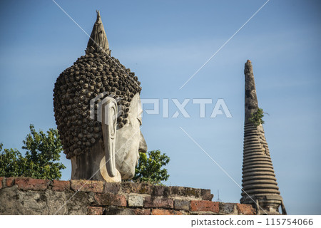 THAILAND AYUTTHAYA WAT YAI CHAI MONGKON THAILAND AYUTTHAYA WAT YAI CHAI MONGKON 115754066