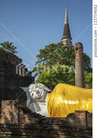 THAILAND AYUTTHAYA WAT YAI CHAI MONGKON THAILAND AYUTTHAYA WAT YAI CHAI MONGKON 115754082