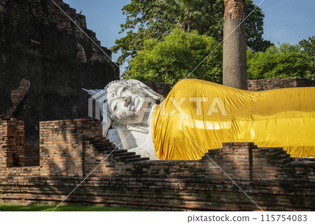 THAILAND AYUTTHAYA WAT YAI CHAI MONGKON THAILAND AYUTTHAYA WAT YAI CHAI MONGKON 115754083