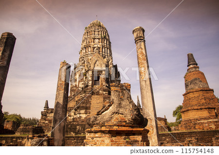 THAILAND AYUTTHAYA WAT RATCHABURANA 115754148