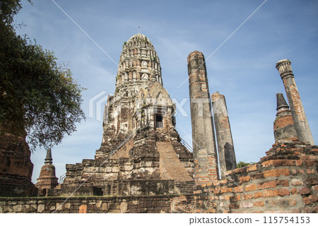 THAILAND AYUTTHAYA WAT RATCHABURANA THAILAND AYUTTHAYA WAT RATCHABURANA 115754153