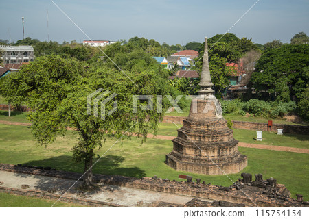 THAILAND AYUTTHAYA WAT RATCHABURANA THAILAND AYUTTHAYA WAT RATCHABURANA 115754154