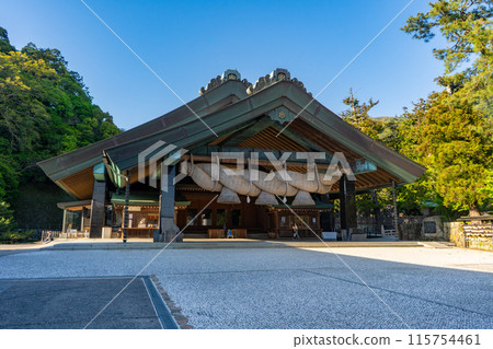 出雲大社京神樂堂風景 出雲大社京神樂堂風景 115754461
