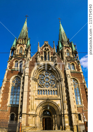 Church of Sts. Olha and Elizabeth in Lviv, Ukraine 115754540