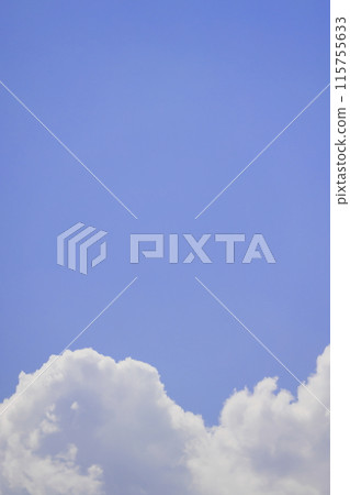藍天白雲（背景素材） 115755633