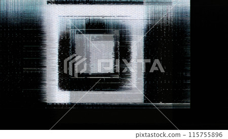 Pixelated texture. Digital errors on the screen. 115755896