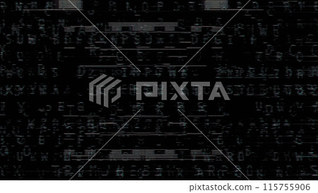 Pixelated texture. Digital errors on the screen. 115755906