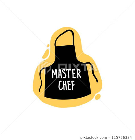 Cooking food lettering Master Chef. Kitchen badge logo, baking food typography and cook label vector Cooking food lettering Master Chef. Kitchen badge logo, baking food typography and cook label vector 115756384