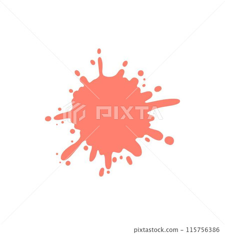 Color paint splatter. Colorful ink stain, abstract paint splash and wet splat. Watercolor or slime stain vector. Colorful stain and splash, splat messy, inkblot splashing illustration Color paint splatter. Colorful ink stain, abstract paint splash and wet splat. Watercolor or slime stain vector. Colorful stain and splash, splat messy, inkblot splashing illustration 115756386