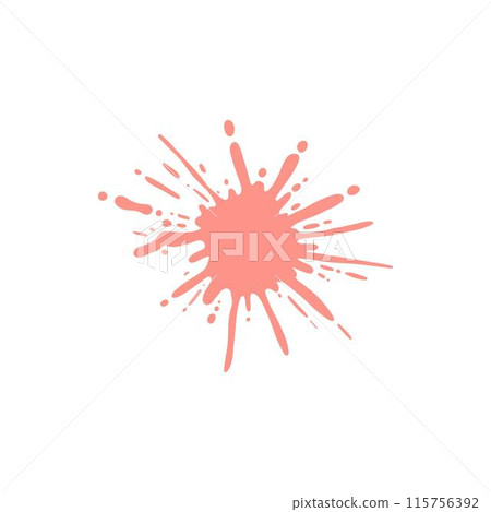 Color paint splatter. Colorful ink stain, abstract paint splash and wet splat. Watercolor or slime stain vector. Colorful stain and splash, splat messy, inkblot splashing illustration Color paint splatter. Colorful ink stain, abstract paint splash and wet splat. Watercolor or slime stain vector. Colorful stain and splash, splat messy, inkblot splashing illustration 115756392
