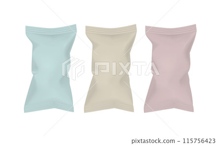 Color packaging for snacks, food, chips, sugar and spices Color packaging for snacks, food, chips, sugar and spices 115756423