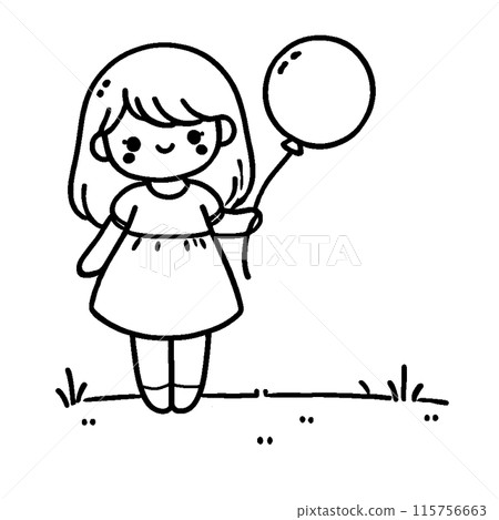 有氣球的一個女孩 有氣球的一個女孩 115756663