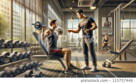 肌肉訓練健身 肌肉訓練健身 115757448