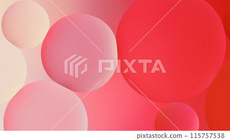 macro abstract photography of the oil droplet on gradient pink to white background macro abstract photography of the oil droplet on gradient pink to white background 115757538
