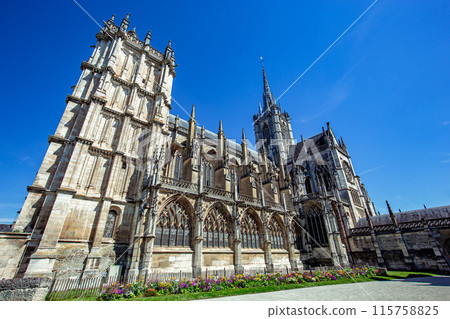 Cathedral of Our Lady, Evreux, France, exteriors 115758825