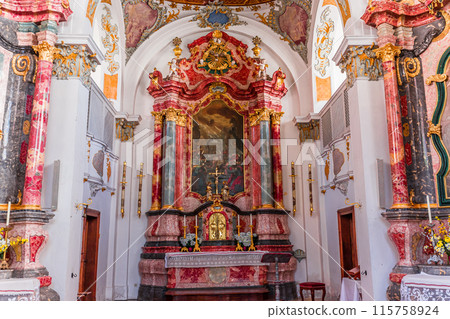 Holy spirit church in Fussen, bavaria, germany Holy spirit church in Fussen, bavaria, germany 115758924