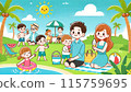 與家人一起的夏日 115759695
