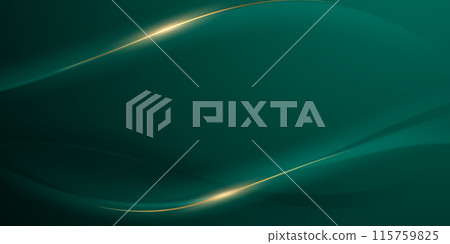 green abstract background design with elegant golden elements vector illustration green abstract background design with elegant golden elements vector illustration 115759825