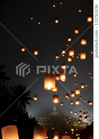 Procession of Vesak Day celebration 115761036