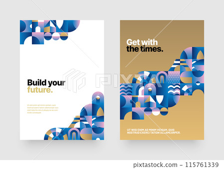 Layout design for sports event of 2024 year.  115761339