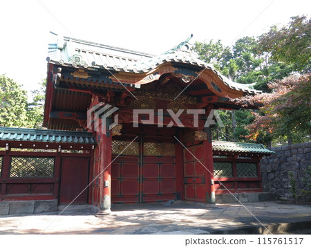 台東區寬永寺公墓的德川綱吉陵禦捲門（Jokenin Mausoleum Imperial Scroll Gate） 115761517