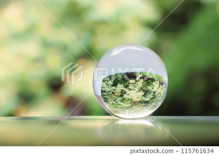 Spiritual image of glass beads Spiritual image of glass beads 115761634