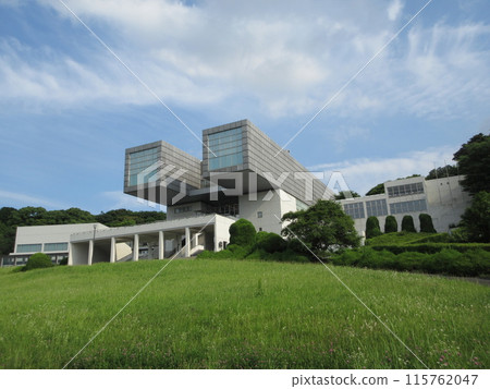 Kitakyushu Municipal Museum of Art designed by Arata Isozaki 115762047